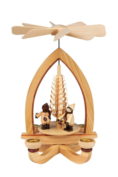 Traditionelle Heinz Lorenz Weihnachtspyramide – Erzgebirgische Handarbeit – Festliche Deko