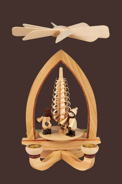 Traditionelle Heinz Lorenz Weihnachtspyramide – Erzgebirgische Handarbeit – Festliche Deko